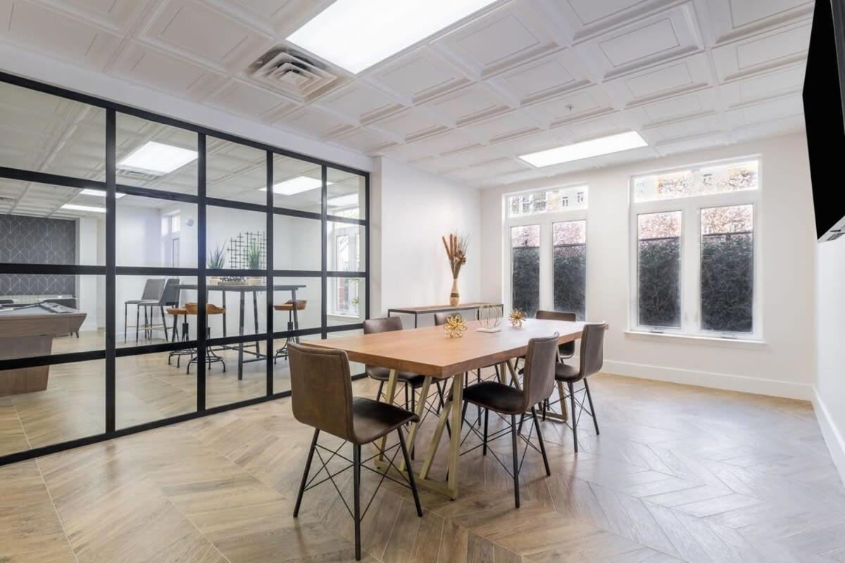3Br Modern Downtown Apartment With Gym & Office Charlotte Eksteriør billede