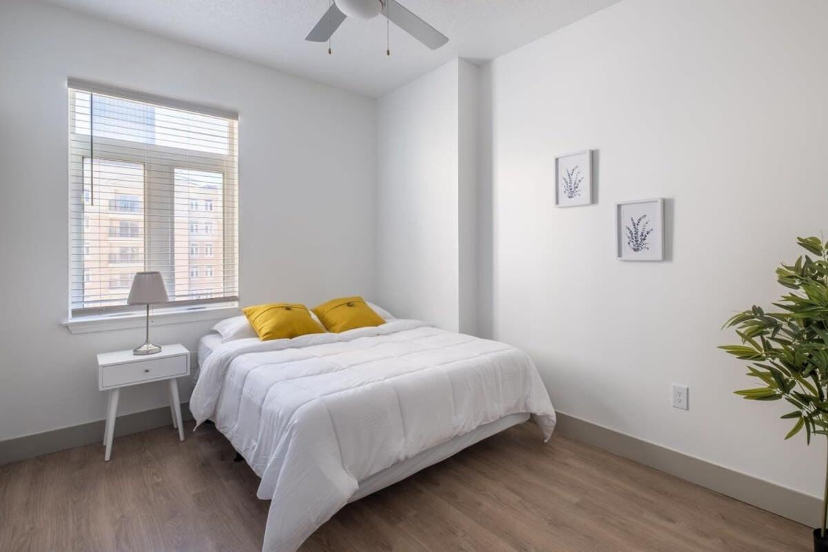 3Br Modern Downtown Apartment With Gym & Office Charlotte Eksteriør billede