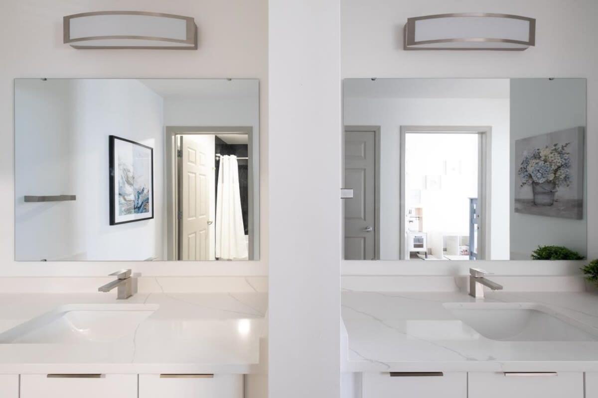 3Br Modern Downtown Apartment With Gym & Office Charlotte Eksteriør billede