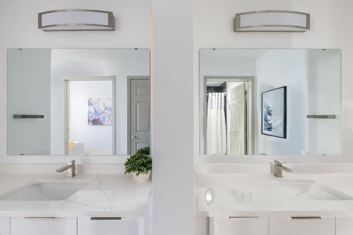 3Br Modern Downtown Apartment With Gym & Office Charlotte Eksteriør billede
