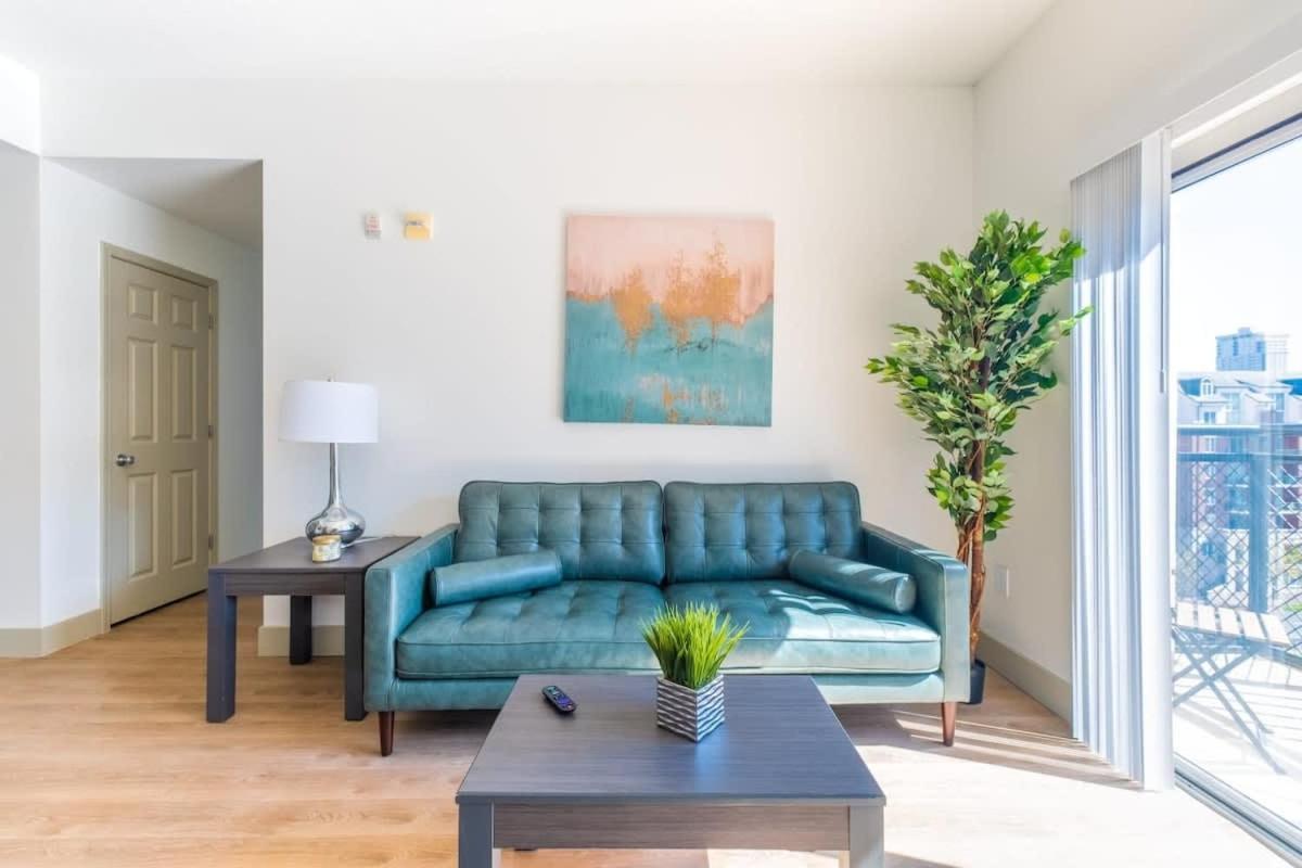 3Br Modern Downtown Apartment With Gym & Office Charlotte Eksteriør billede