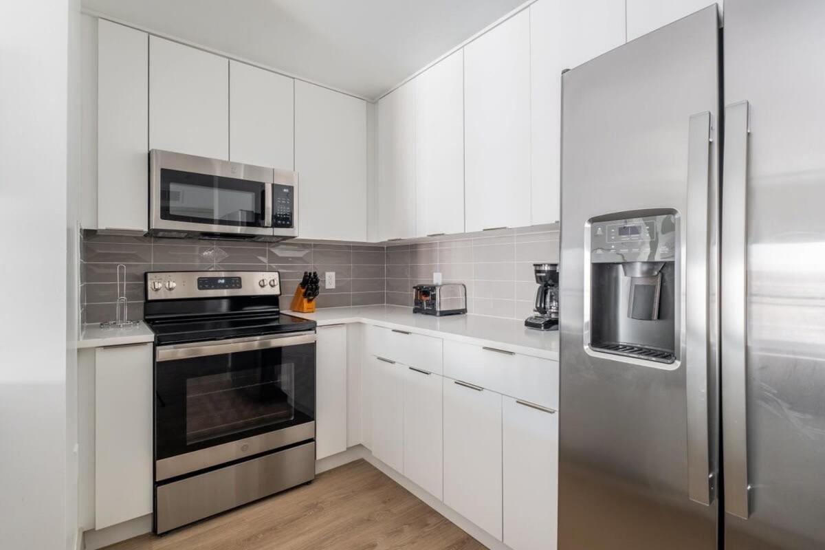3Br Modern Downtown Apartment With Gym & Office Charlotte Eksteriør billede